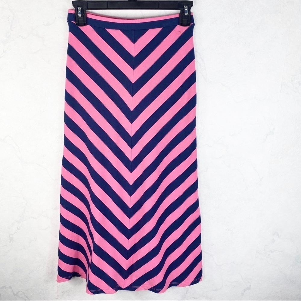 [Arizona Jeans] Kids Pink Striped Maxi Skirt